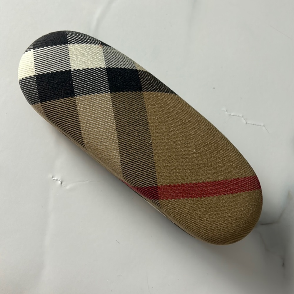 Authentic Burberry eyeglasses case for reading glasses